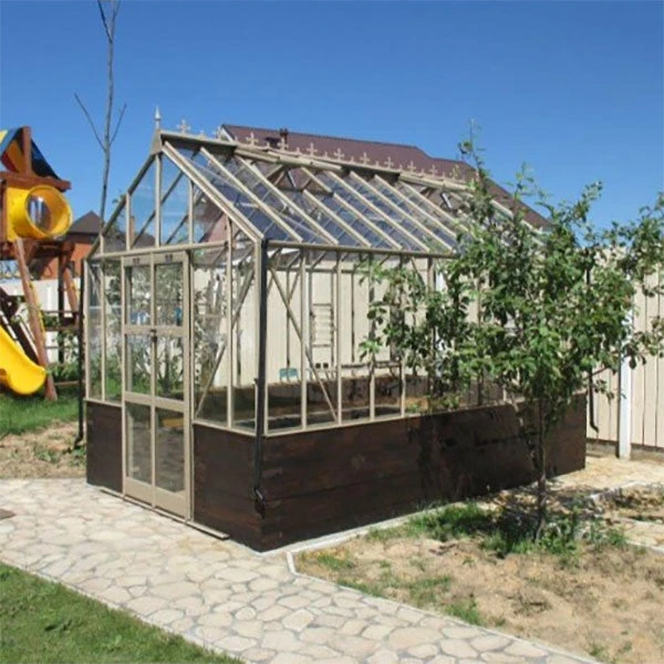 Elite Thyme 8'5" Wide Greenhouse For Dwarf Wall - Image 6