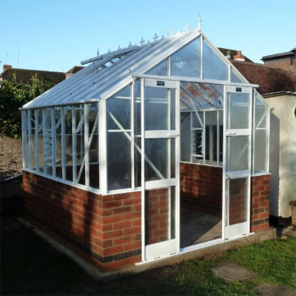 Elite Thyme 8'5" Wide Greenhouse For Dwarf Wall - Image 5