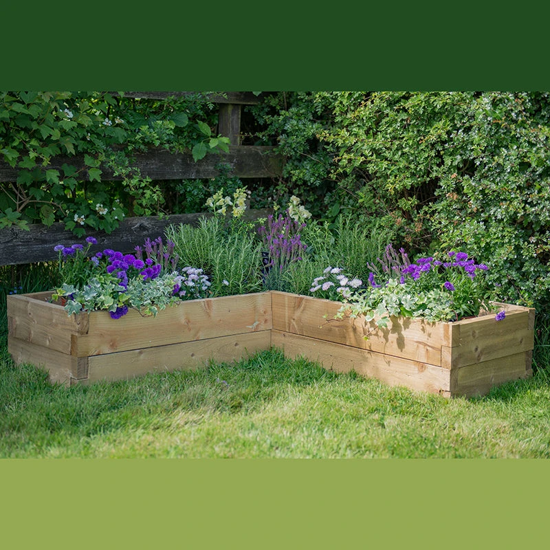 Caledonian Corner Raised Bed - Image 2