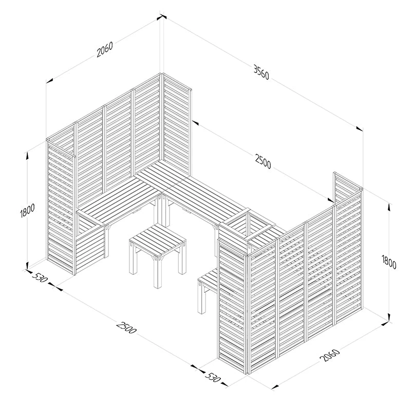 Forest Garden Modular Seating V5 - Image 6