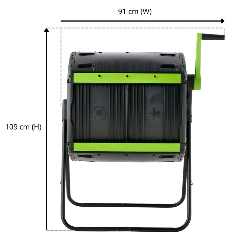 Maze 180 Litre Compost Tumbler - Image 4