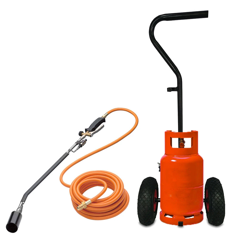 Professional Propane Weed Burner And Trolley - Image 3