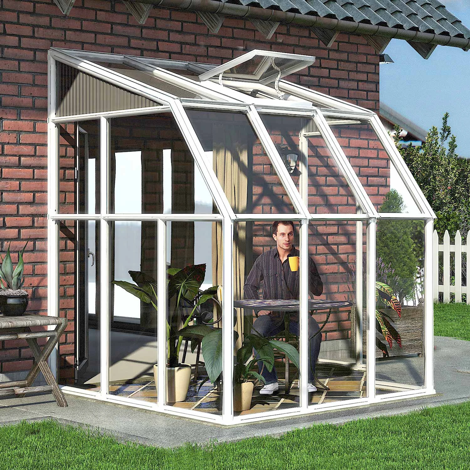 Rion Lean To Sun Room 6' Wide - Image 19