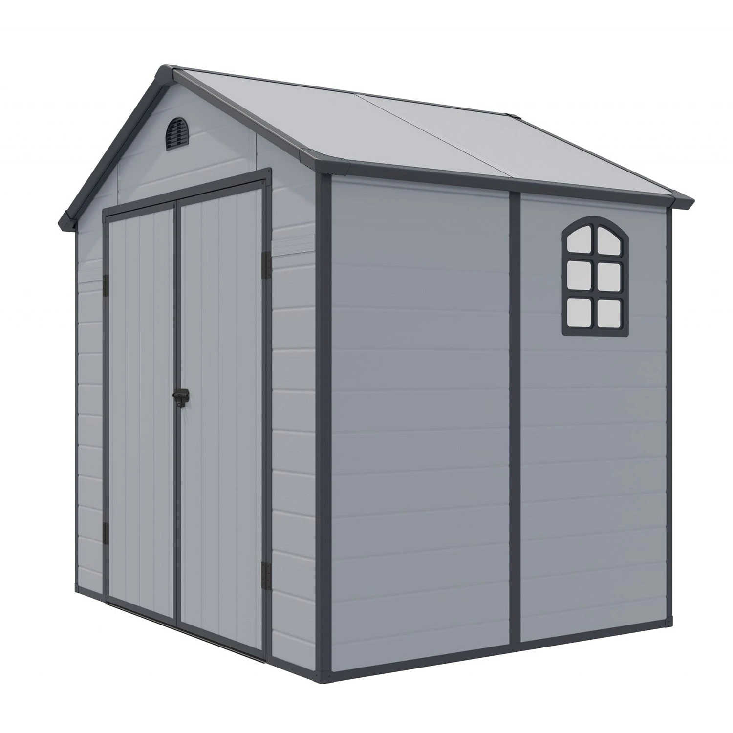 Airevale Plastic Apex Shed 8ft X 6ft