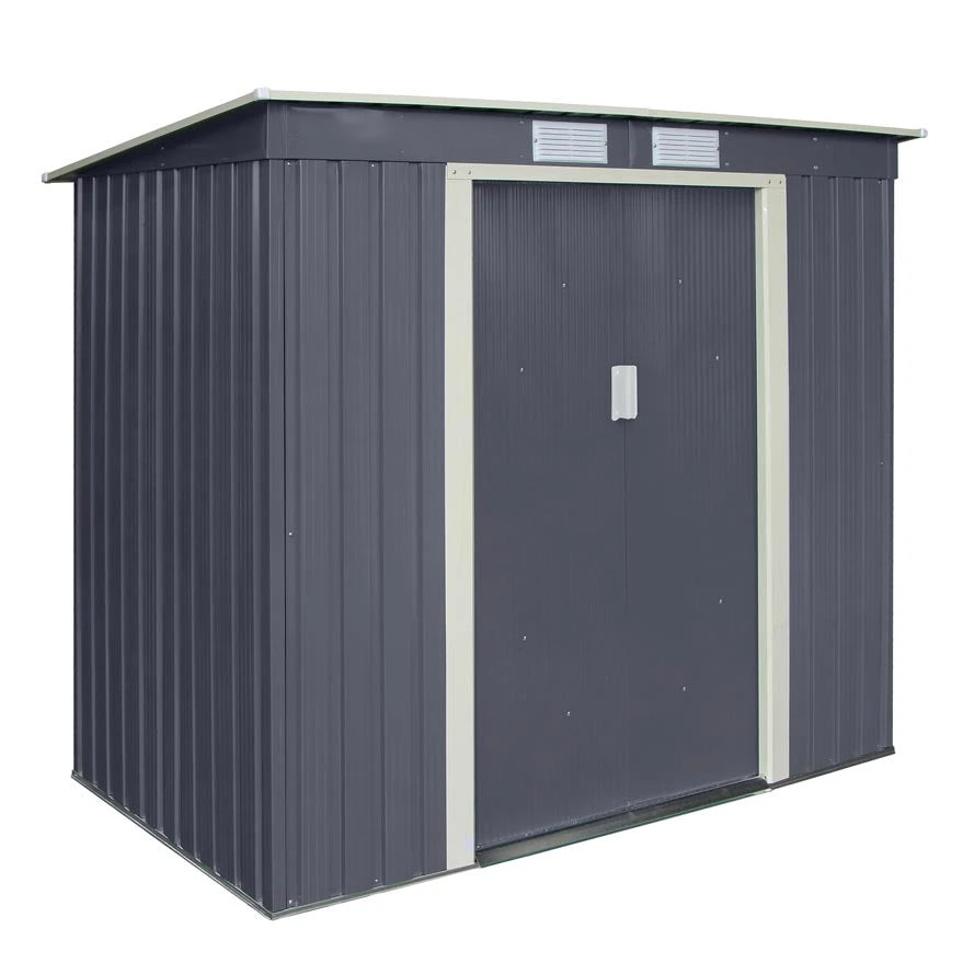 Trentvale Metal Pent Shed 6ft X 4ft - Image 4