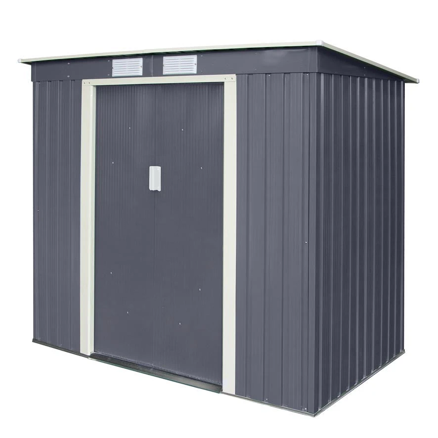 Trentvale Metal Pent Shed 6ft X 4ft