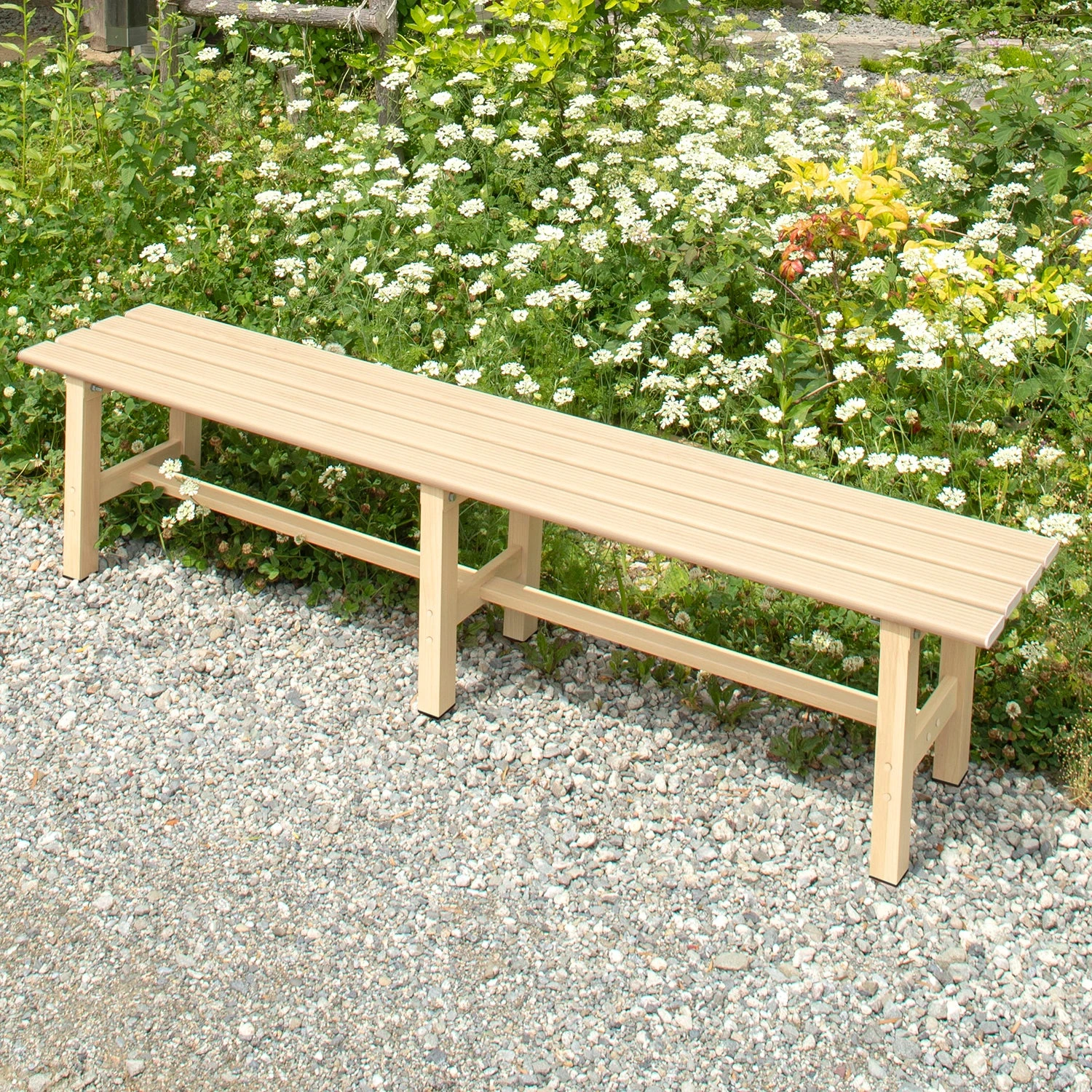 VegTrug Aluminium Garden Bench - Image 3