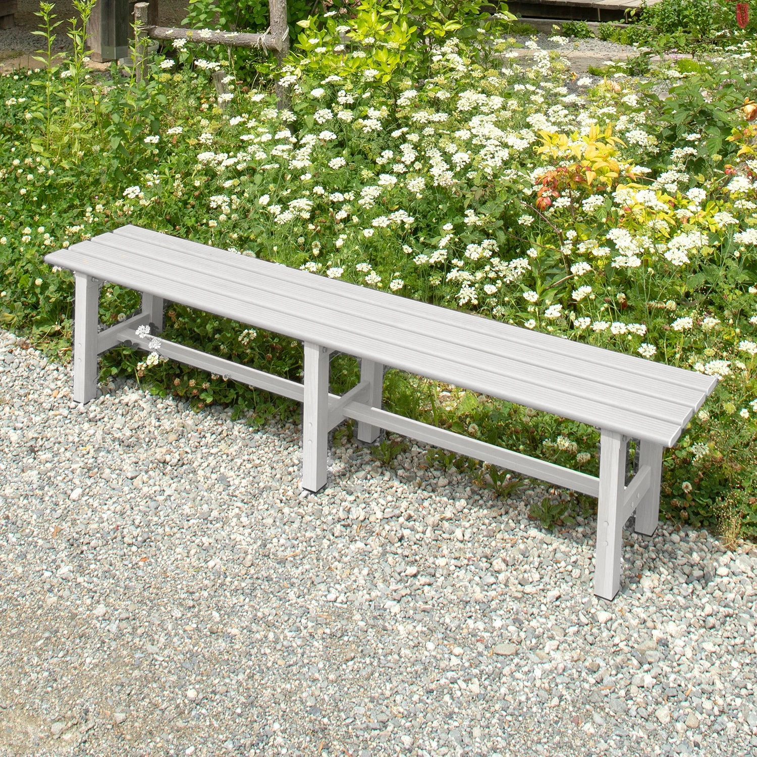 VegTrug Aluminium Garden Bench - Image 6