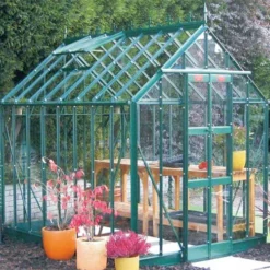Elite Thyme 6'3" Wide Greenhouse Glass To Ground
