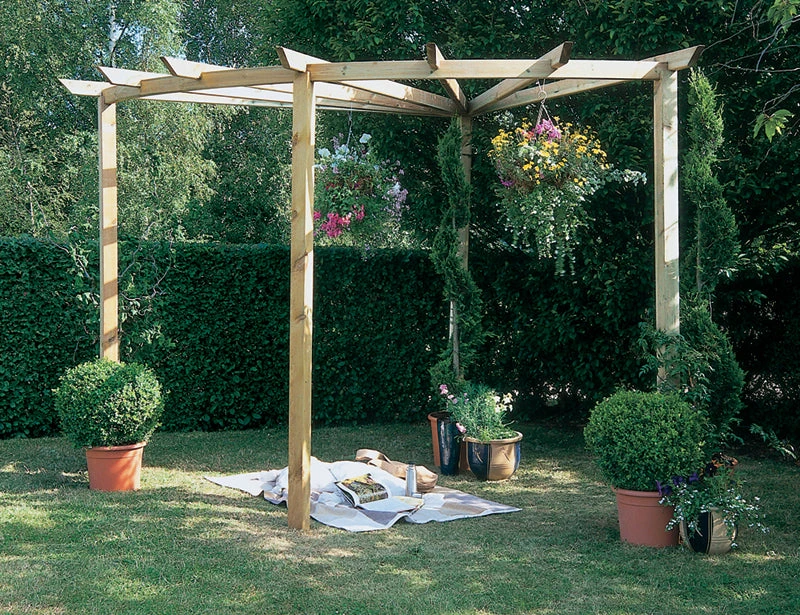 Forest Garden Radial Pergola