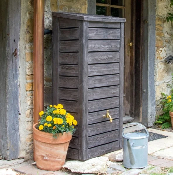 Norway Wood Effect Water Butt 230 Litre