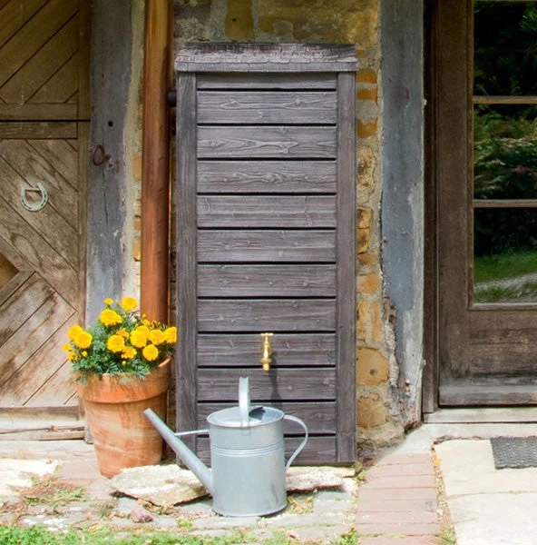 Norway Wood Effect Water Butt 230 Litre - Image 3