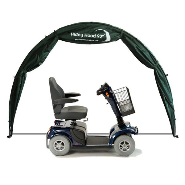 Hidey Hood 90 Degree Wall Mounted Folding Outdoor Storage - Image 8