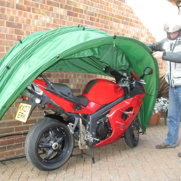 Hidey Hood 90 Degree Wall Mounted Folding Outdoor Storage - Image 5