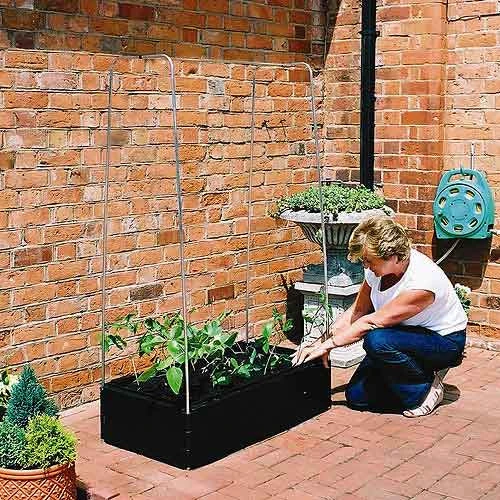 Mini Raised Bed Set - Bed, Liner And Support Frame - Image 5