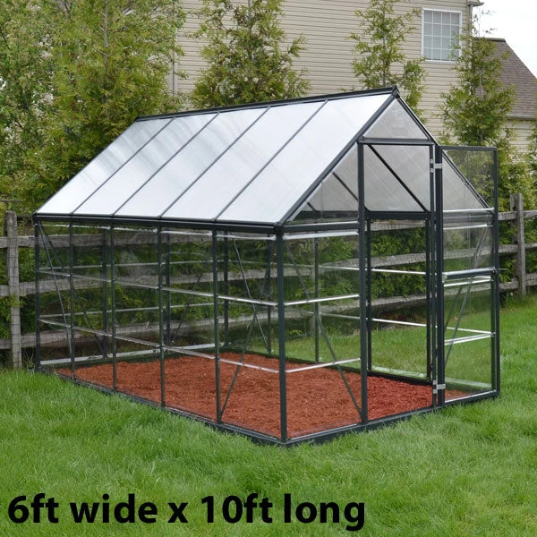 Palram Canopia Hybrid Grey Greenhouse - Image 2