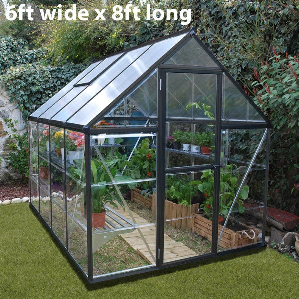 Palram Canopia Hybrid Grey Greenhouse - Image 3