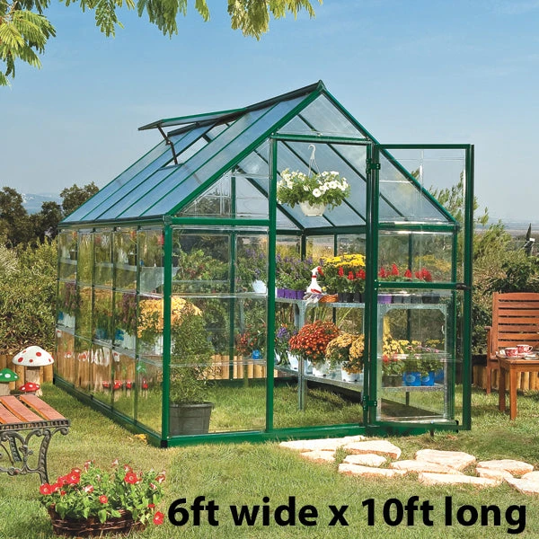 Palram Canopia Hybrid Green Greenhouse - Image 4