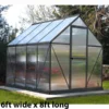 Palram Canopia Mythos Grey Greenhouse