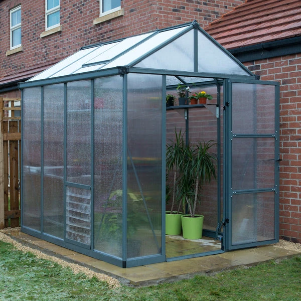 Palram Canopia Glory 6 X 8 Polycarbonate Greenhouse - Image 2