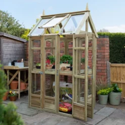 Forest Garden Victorian Style Walk Around Greenhouse