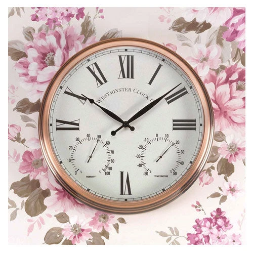 Outdoor Henley Wall Clock And Thermometer - Image 2