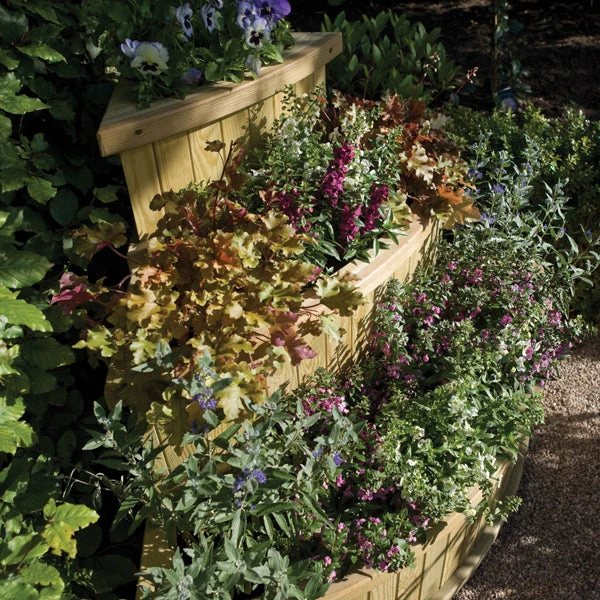 Rowlinson Marberry Corner Cascade Planter - Image 4